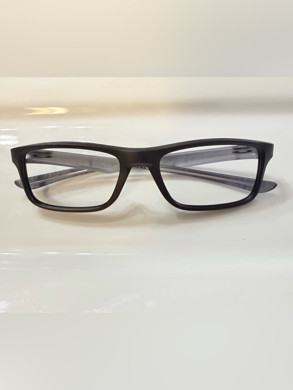 Authentic UNISEX Oakley Plank 2.0 prescription eyeglass frames in Satin Black